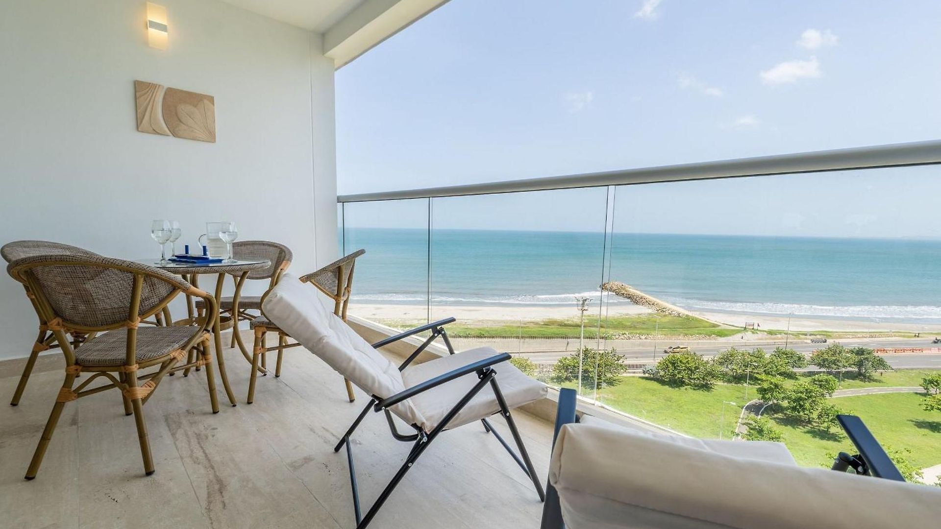 Cb922 | Luxurytouch: Con Encanto Y Vista Mar Apartamento Cartagena